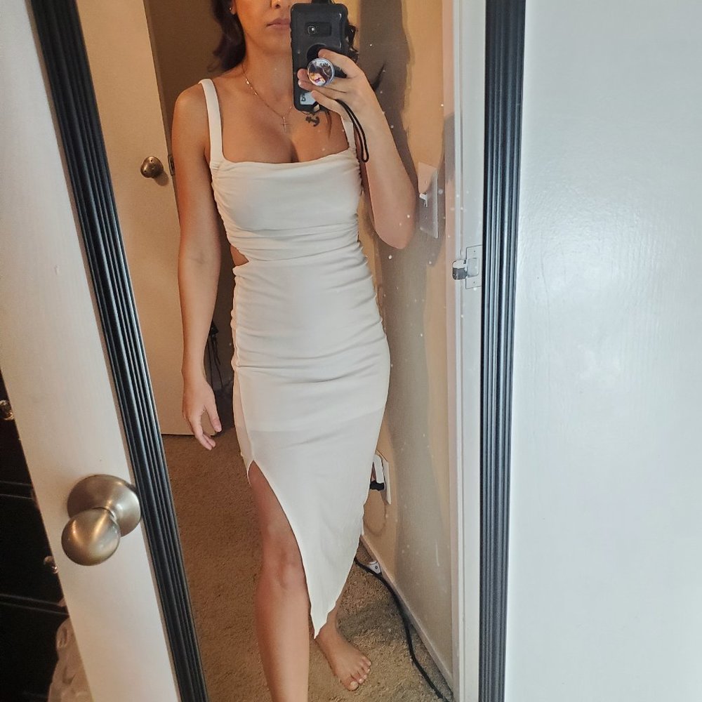 White dress